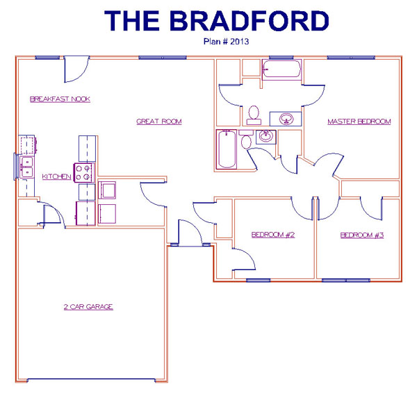 Bradford floor plan