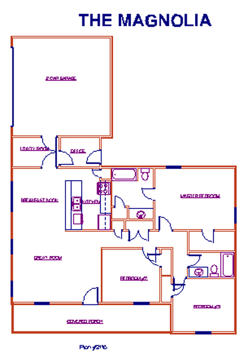 Magnolia floor plan
